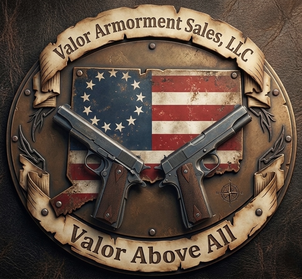 Valor Armorment Sales Logo